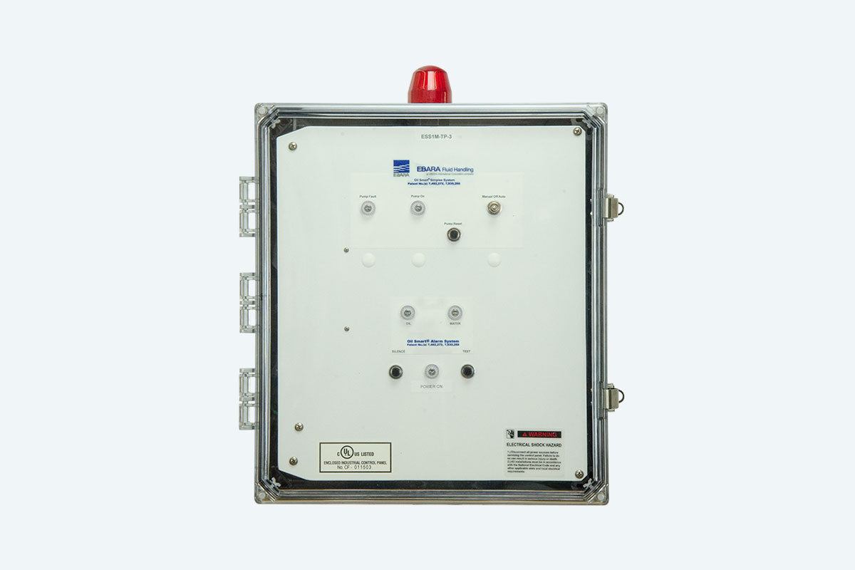 Three-phase control panel